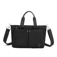 Oxford Cloth Pockets Hand Bag Lightweight Casual Shoulder Bag Large Capacity Bag