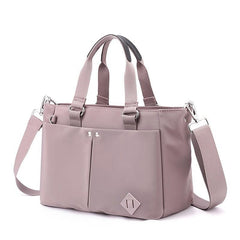 Oxford Cloth Pockets Hand Bag Lightweight Casual Shoulder Bag Large Capacity Bag