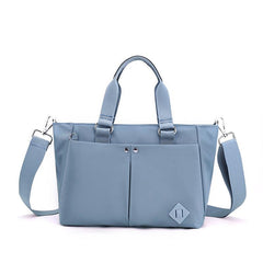 Oxford Cloth Pockets Hand Bag Lightweight Casual Shoulder Bag Large Capacity Bag