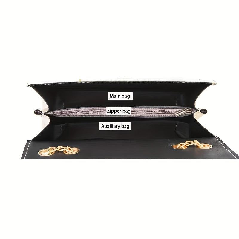 Star Sequins Crossbody Bag Chain Shoulder Bag for Women