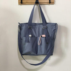 Nylon Tote Bag For Women Crossbody Handbag Large Capacity
