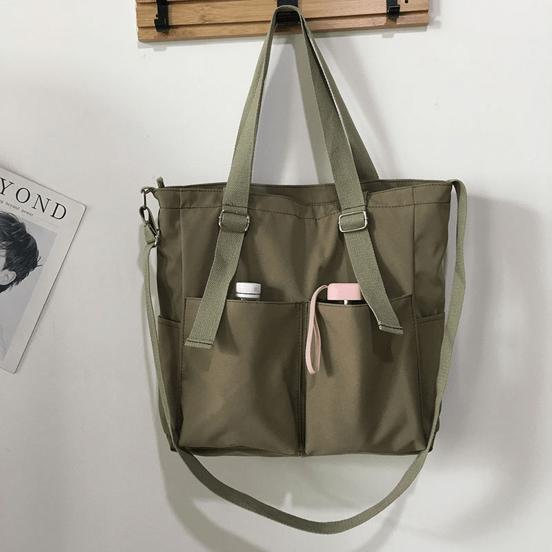 Nylon Tote Bag For Women Crossbody Handbag Large Capacity