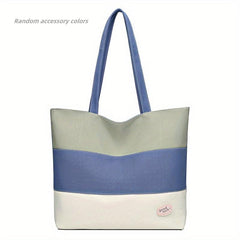 Large Capacity Tote Bag Casual Foldable Shoulder Bag Women's Handbag