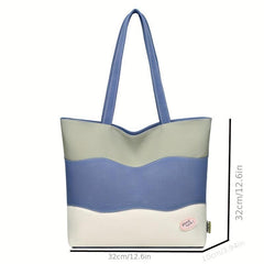 Large Capacity Tote Bag Casual Foldable Shoulder Bag Women's Handbag