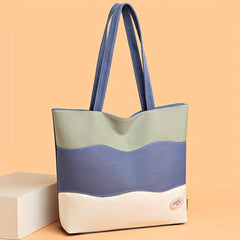 Large Capacity Tote Bag Casual Foldable Shoulder Bag Women's Handbag