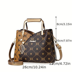 Vintage Classic Tote Shoulder Bag Lightweight Women's Crossbody Bag