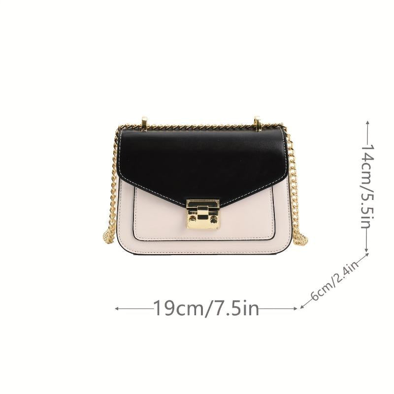Chain Crossbody Bag Square Purses Shoulder Bag For Women