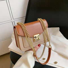 Chain Crossbody Bag Square Purses Shoulder Bag For Women
