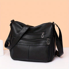 Versatile Crossbody Bag Women's Pockets Purse Shoulder Bag