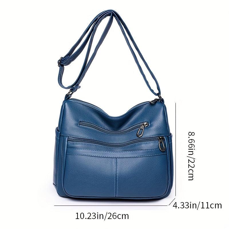 Versatile Crossbody Bag Women's Pockets Purse Shoulder Bag