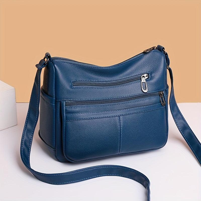 Versatile Crossbody Bag Women's Pockets Purse Shoulder Bag