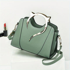Cat Ear Top Handles Shoulder Bag Women's All Match Tote Satchel