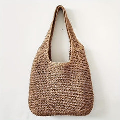 Niche Woven Bag Single Shoulder Crochet Beach Bag