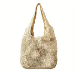 Niche Woven Bag Single Shoulder Crochet Beach Bag