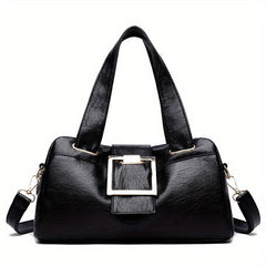 Large Capacity Shoulder Bag Soft Handbag Stylish Crossbody Bag