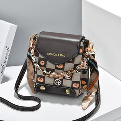 Plaid Pattern Flap Phone Bag Mini Crossbody Bag