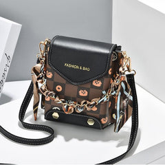 Plaid Pattern Flap Phone Bag Mini Crossbody Bag