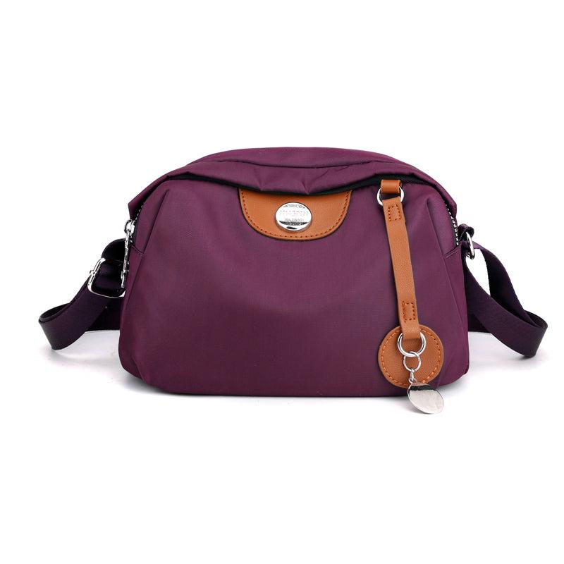 Women's Nylon Shoulder Bag Lightweight Crossbody Bag