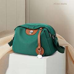 Women's Nylon Shoulder Bag Lightweight Crossbody Bag