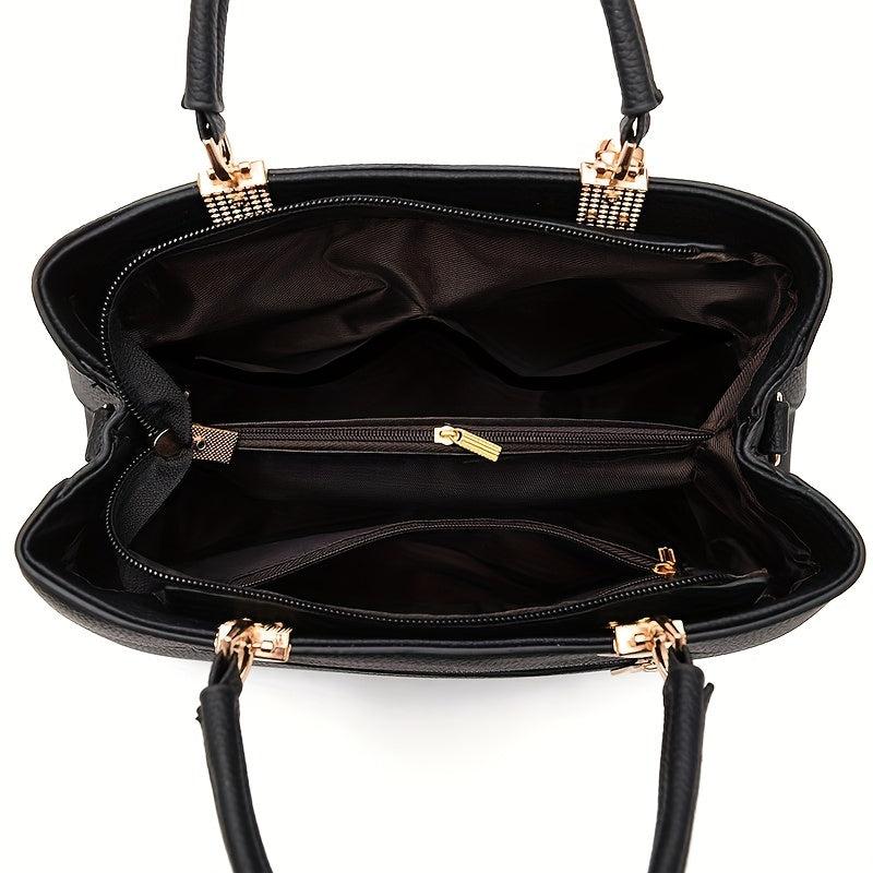 Women's Tote Shoulder Bag Classic Satchel Bag Versatile All Match Bag