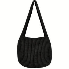 Women's Crochet Tote Bag Knitted Shoulder Bag Large Capacity