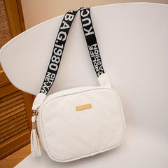 Embroidered Crossbody Bag Stylish Shoulder Phone Bag Women's Casual Handbag