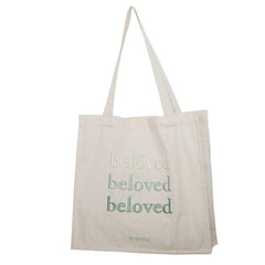 Literary Embroidery Shoulder Bag Large Capacity Shopping Tote