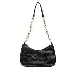 Y2K Denim Shoulder Bag Women's Crossbody Purse