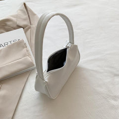 Minimalist Vegan Leather Underarm Purse for Women