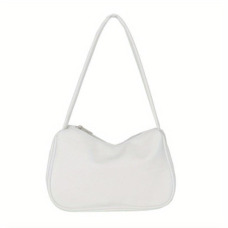 Minimalist Vegan Leather Underarm Purse for Women