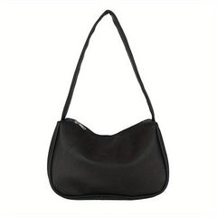 Minimalist Vegan Leather Underarm Purse for Women