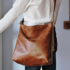 Retro PU Leather Backpack Large Capacity Crossbody Bag