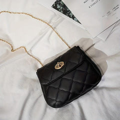 Cloud Quilted Crossbody Bag Chain Shoulder Bag Small Flap Purse