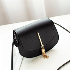 Mini Tassel Flap Saddle Bag with Chic Design