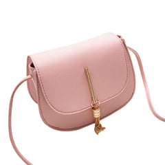 Mini Tassel Flap Saddle Bag with Chic Design