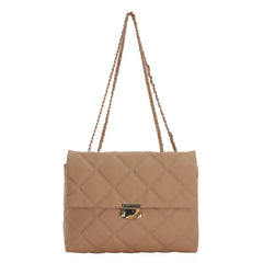 Quilted Chain Crossbody Bag Square Bag Messenger Bag