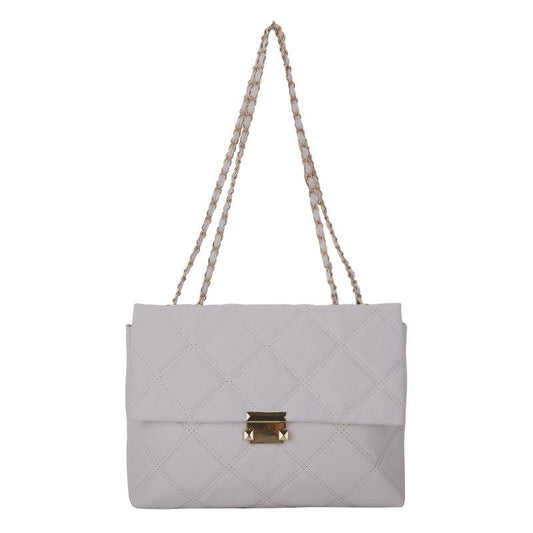 Quilted Chain Crossbody Bag Square Bag Messenger Bag