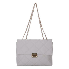 Quilted Chain Crossbody Bag Square Bag Messenger Bag