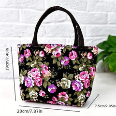 Canvas Shoulder Bag Retro Handbag Women's Casual Every Purse & Bag