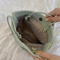 Compact Argyle Shoulder Bag for Women