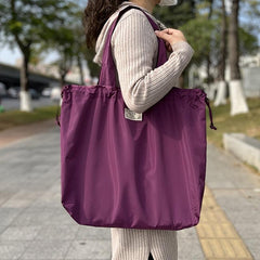 Large Capacity Shoulder Bag Reusable Lightweight Shopping Bag