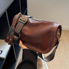 Stylish Crossbody Bag With Wide Strap