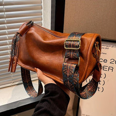 Stylish Crossbody Bag With Wide Strap