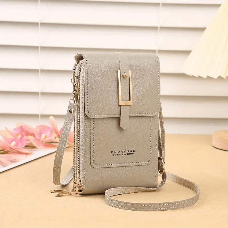 Touch Screen Crossbody Bag with Card Slots