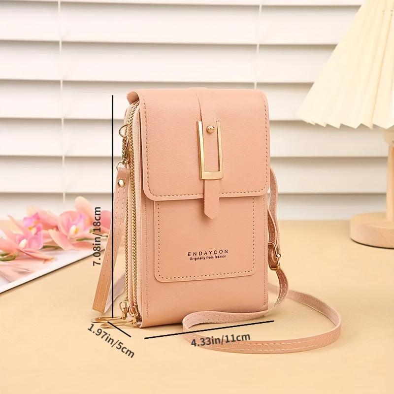 Touch Screen Crossbody Bag with Card Slots