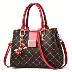 Geometric Pattern Handbag Large Capacity Shoulder Bag