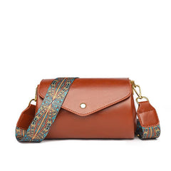 Vintage Style Shoulder Bag Flap Purse Crossbody Bag 7 4 4 7 4 7 Inch