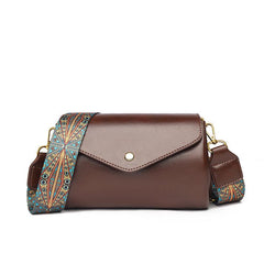 Vintage Style Shoulder Bag Flap Purse Crossbody Bag 7 4 4 7 4 7 Inch