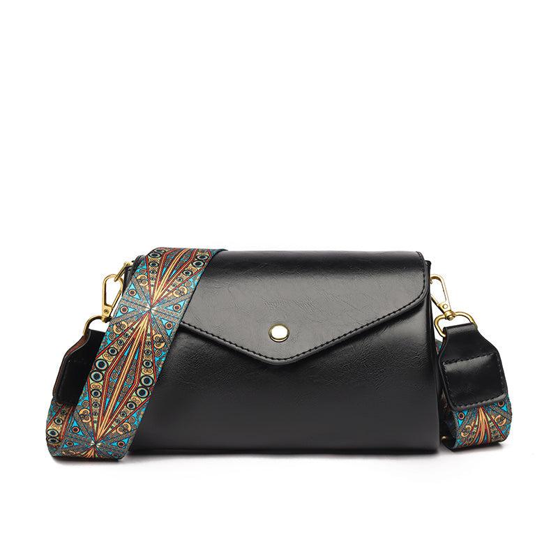 Vintage Style Shoulder Bag Flap Purse Crossbody Bag 7 4 4 7 4 7 Inch