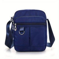 Zipper Square Crossbody Bag Lightweight Messenger Bag